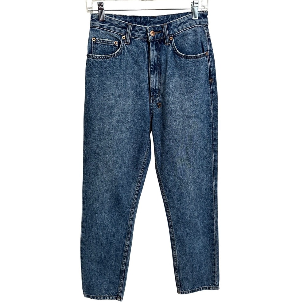 Ksubi Brooklyn High Rise Straight Leg Jeans Elixir Blue 26